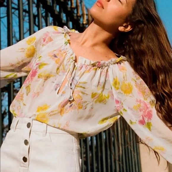 Printed Too with Ruffles - Picture 2 of 5